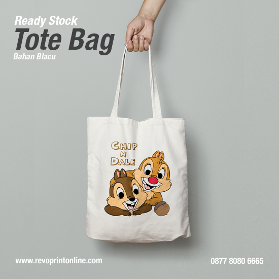 Tote Bag Chip N Dale