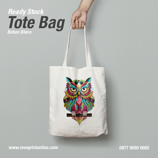 Tote Bag WPAP Art Owl