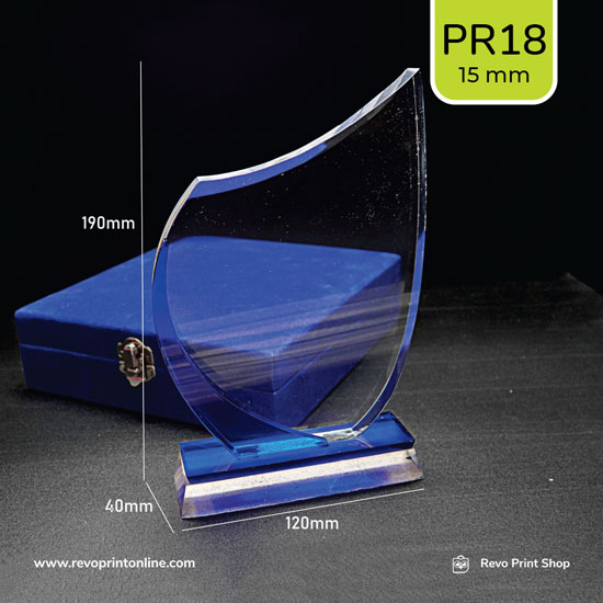 Piala/Plakat Akrilik 15 mm PR-18