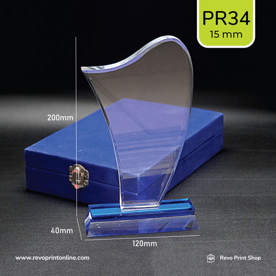 Piala/Plakat Akrilik 15 mm PR-34