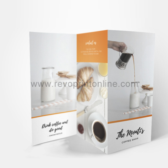 Brosur Bolak Balik A3 Lipat 3 (3 Jam) | Revo Print Online
