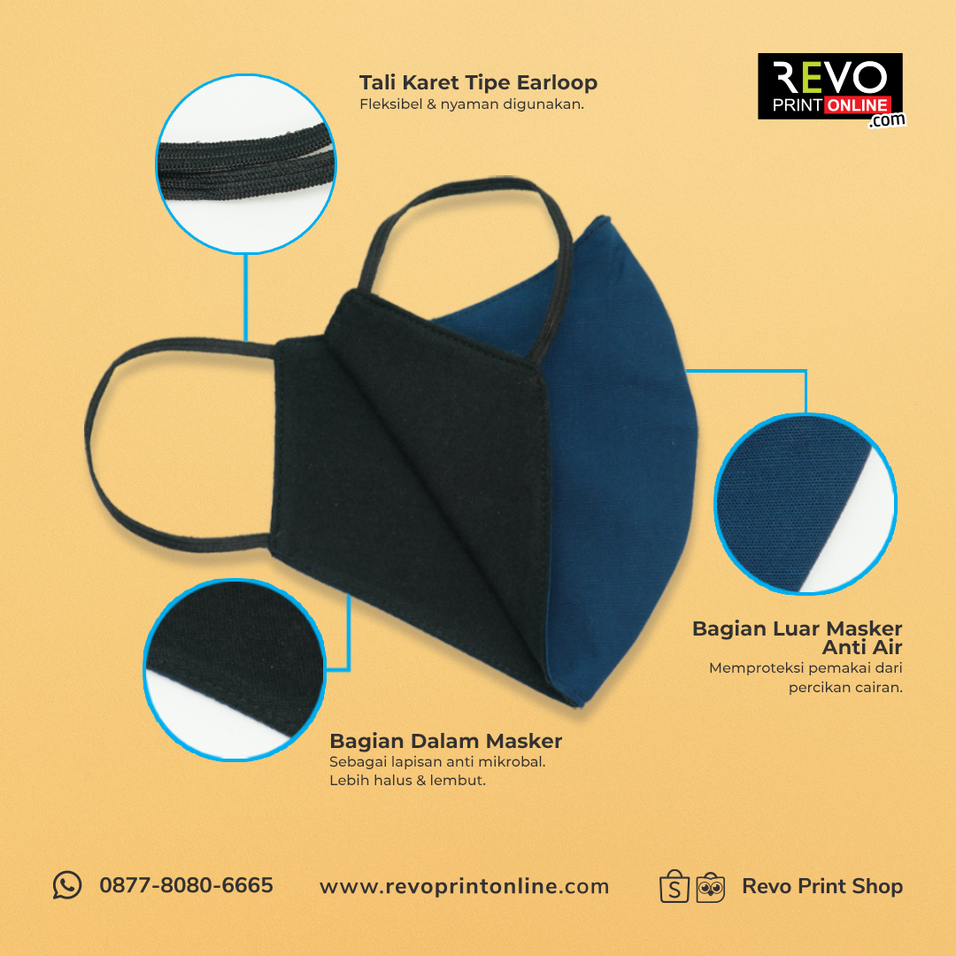 Masker Kain Non Medis Revo Print Online