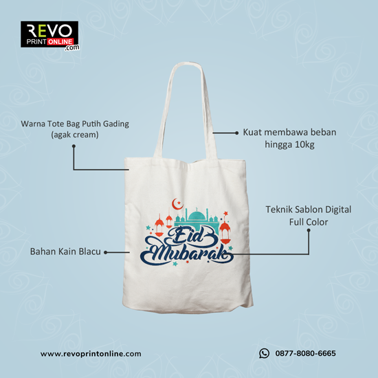 Tote Bag Custom Design 26 x 20 cm Revo Print Online