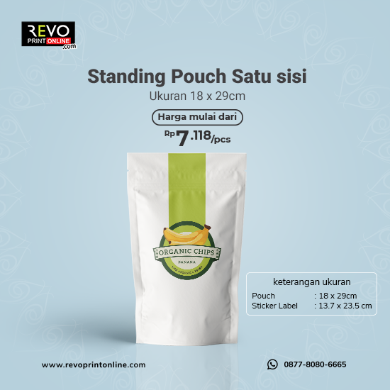 Ukuran pouch discount