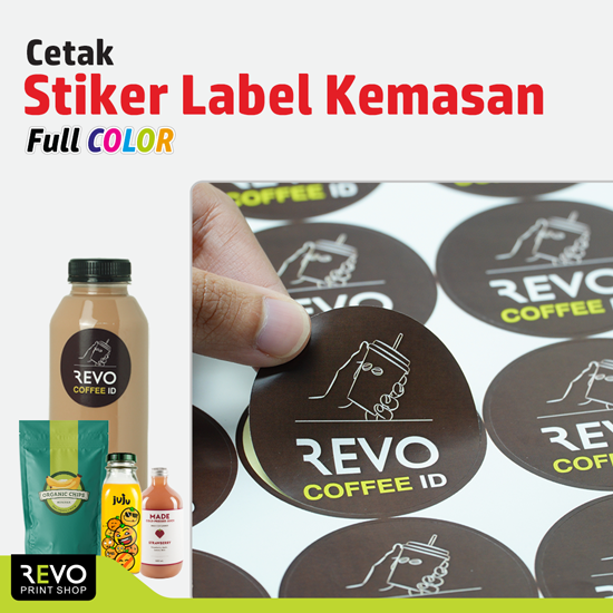 Stiker Label A3+ (Full Color | CMYK)