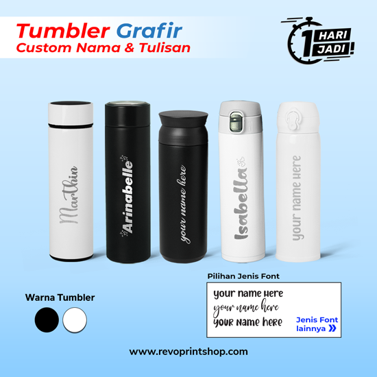 Termos Tumbler Custom Nama