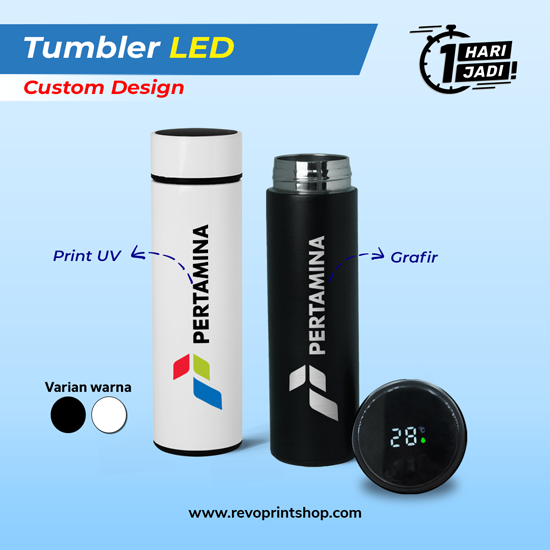 Termos Tumbler LED 500 ML