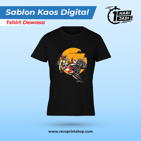 Sablon Kaos Digital | Tshirt Dewasa
