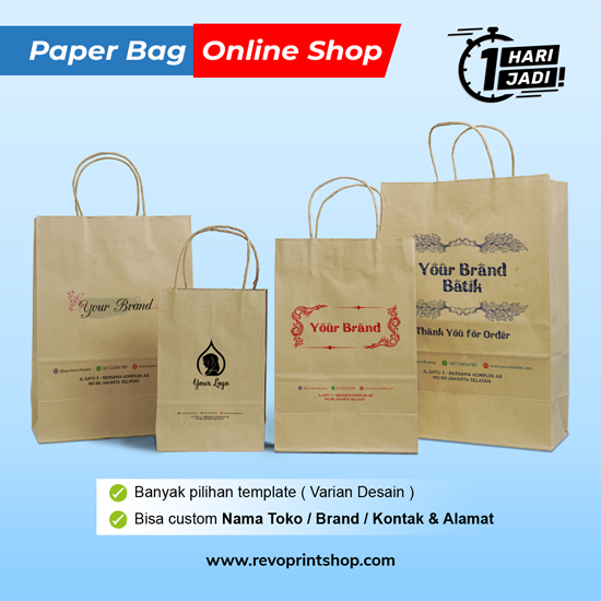 Paper Bag Online Shop