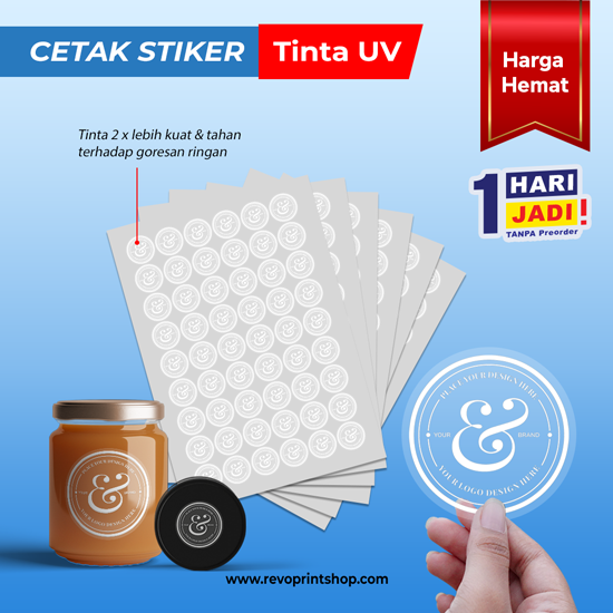 Stiker Label A3+ (Tinta UV)