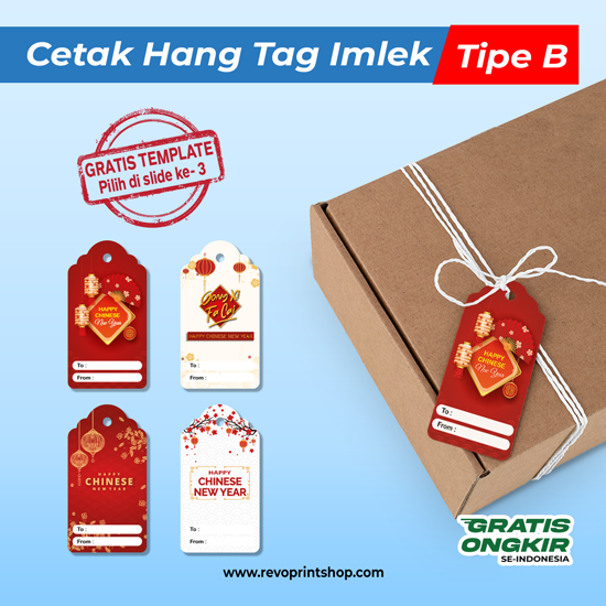 Hang Tag Imlek | Tipe B