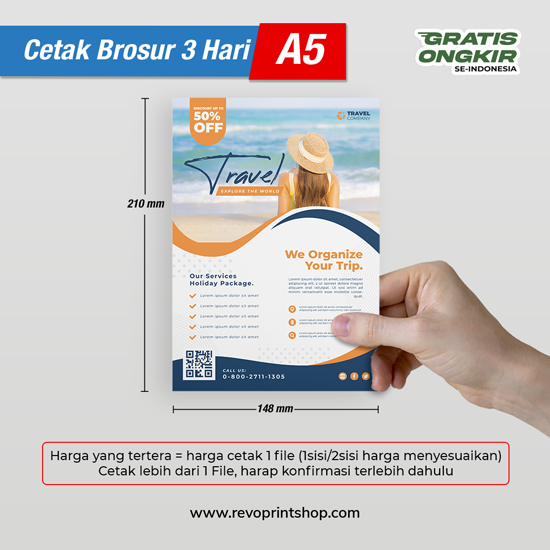Brosur A5 (3 Hari)