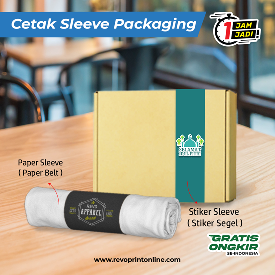 Cetak Packaging Sleeve Label/Paper Belt