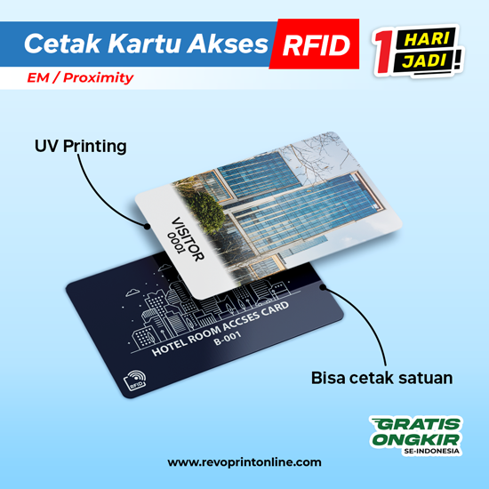 Cetak kartu RFID EM / Proximity
