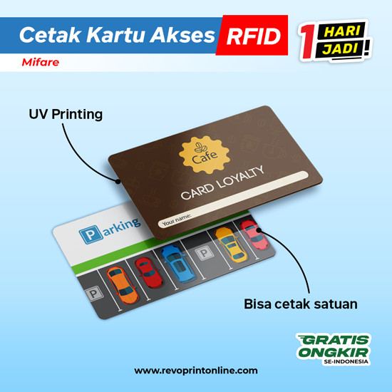 Cetak kartu RFID Mifare