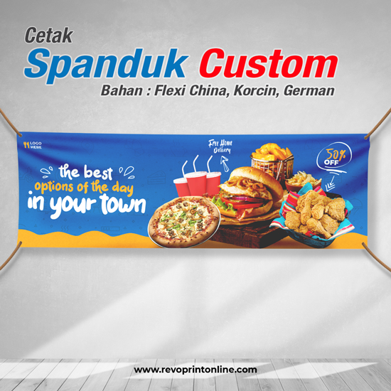 Cetak Spanduk / MMT / Backdrop Custom