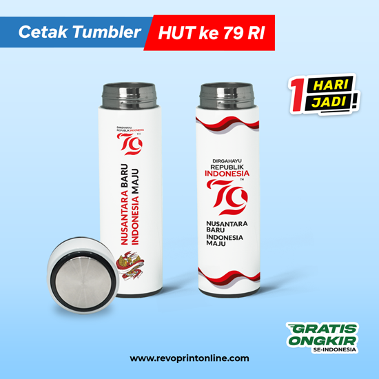 Souvenir Tumbler Kemerdekaan/HUT 79 RI