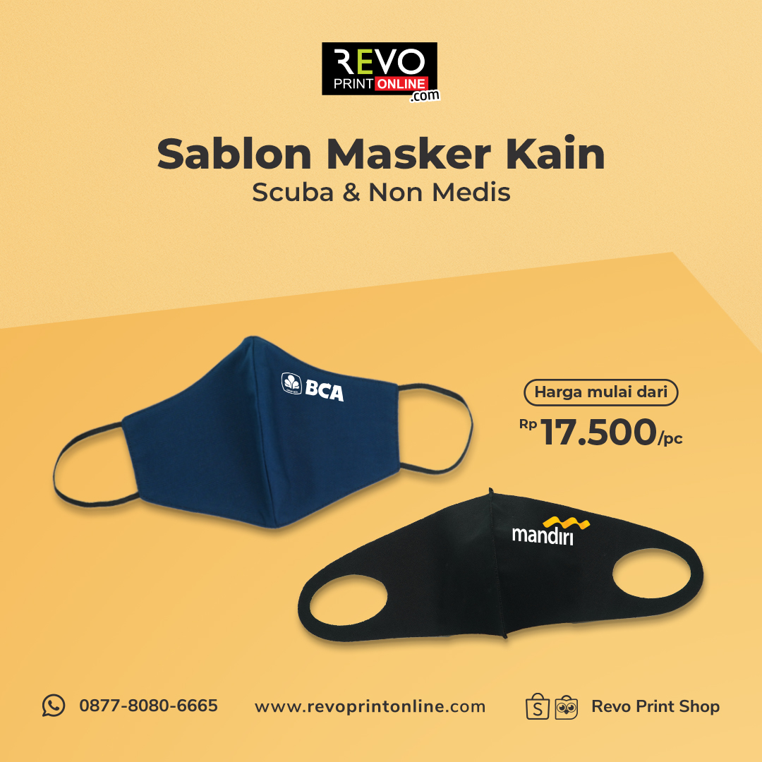 Sablon Masker Kain