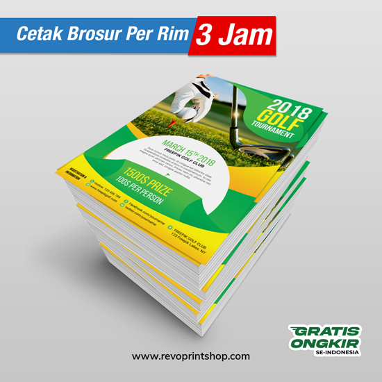 Cetak Brosur Per Rim 3 Jam