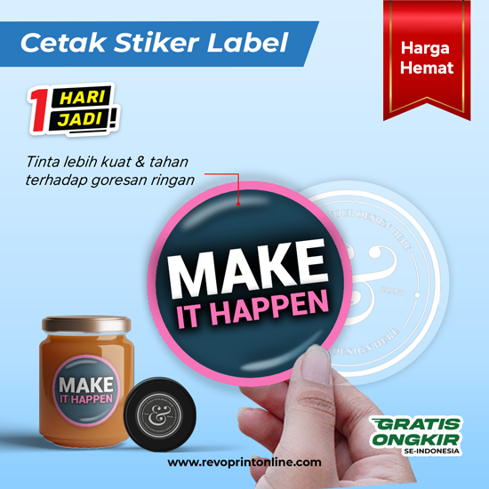 Cetak Stiker Label A3+ (Harga Hemat)