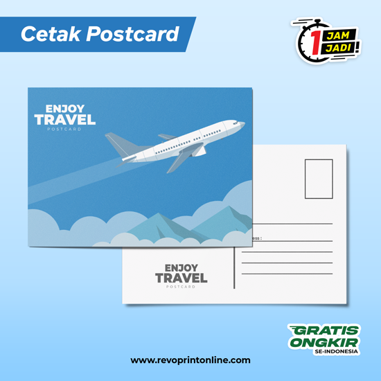 Cetak Kartu Ucapan (Postcard)